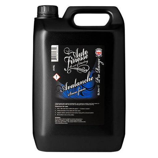 Auto Finesse Avalanche Snow Foam 5 Litre Bottle