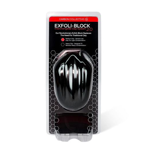 Carbon Collective Exfoli Block 2.0 Interchangeable Clay System-R44 Performance