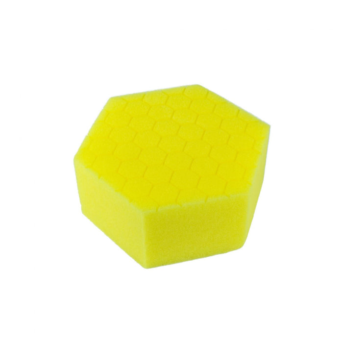 Carbon Collective HEX Hand Polishing Pad - Compound 2 Yellow-R44 Performance