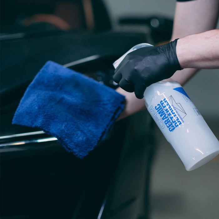 Gyeon Q2M Ceramic Detailer Being Applied - Available At R44 Detailing